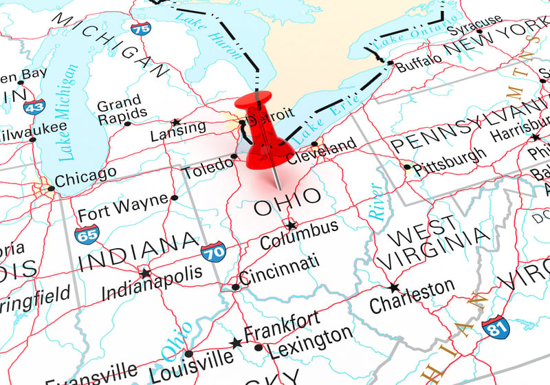 Ohio Map