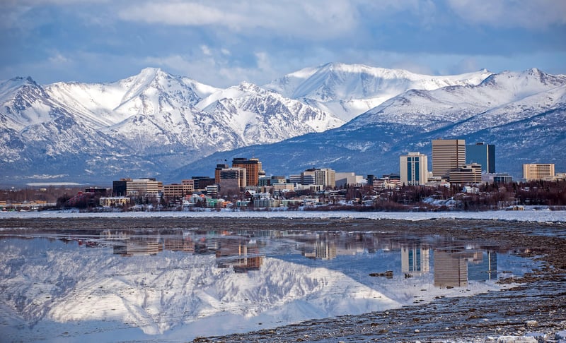 Anchorage skyline