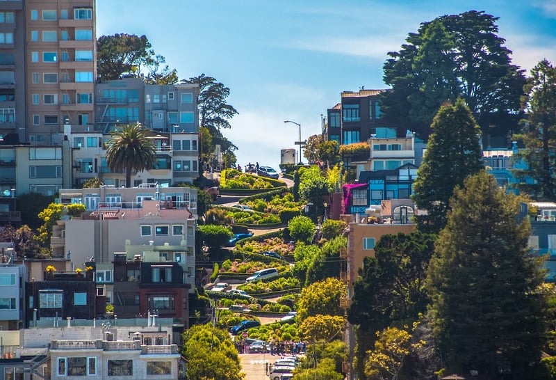 Lombard Street in San Francisco