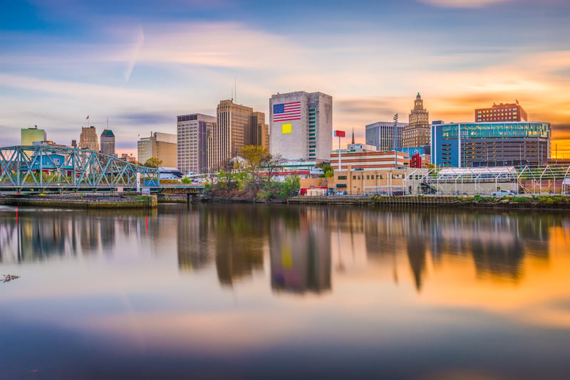 New jersey skyline