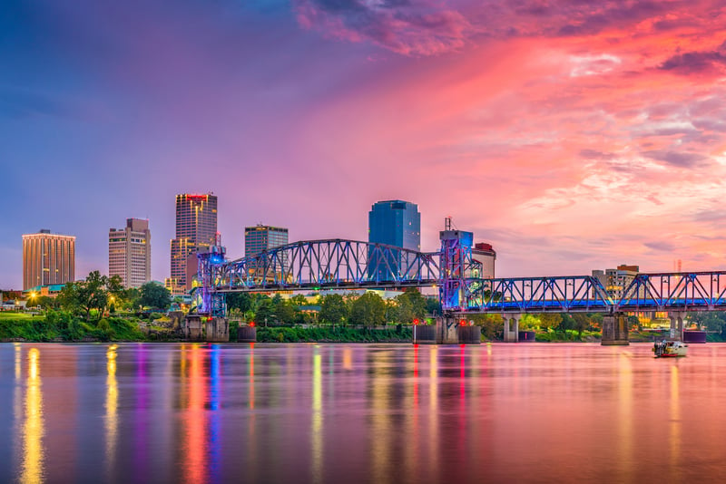 Little Rock Skyline