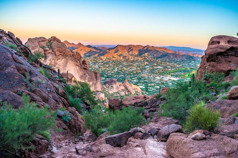 Camelback Mountain in Phoenix, Arizona