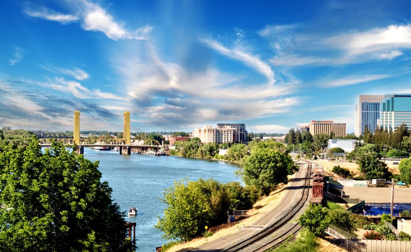 Sacramento river view