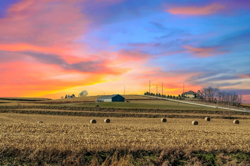 Iowa farm