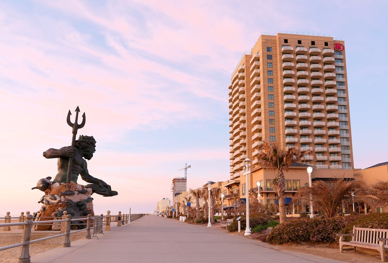 Virginia beach boardwalk