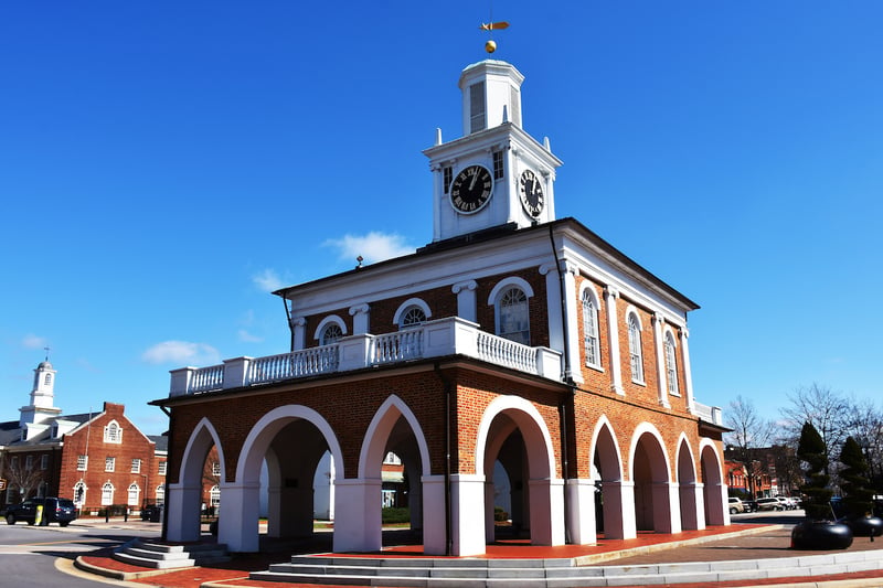 historic building in fayetteville