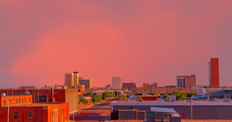 Lubbock skyline