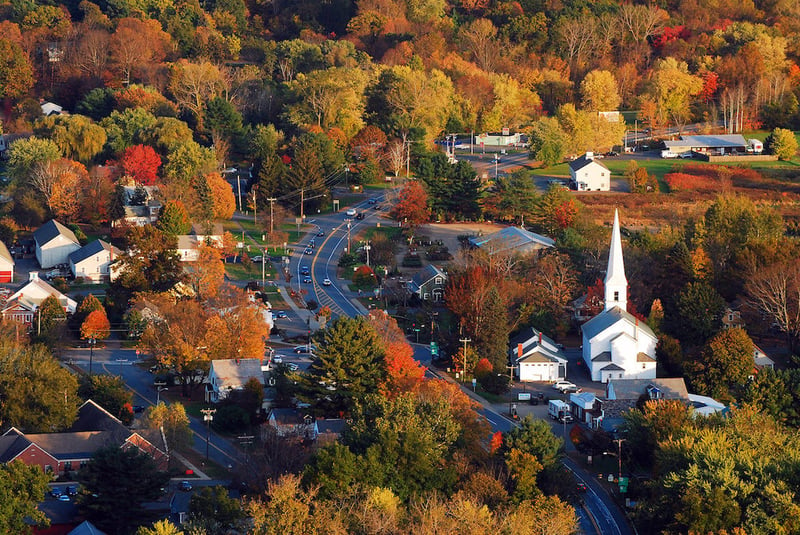Small town in Massachusetts