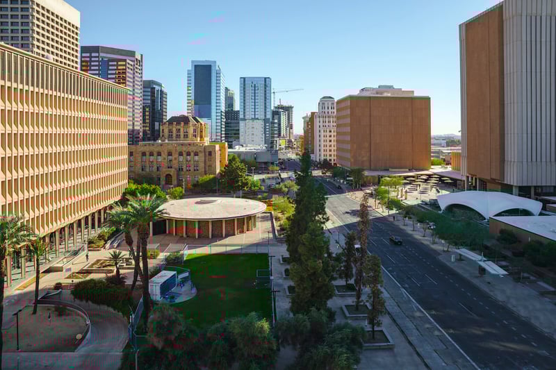 Phoenix Arizona downtown buildings