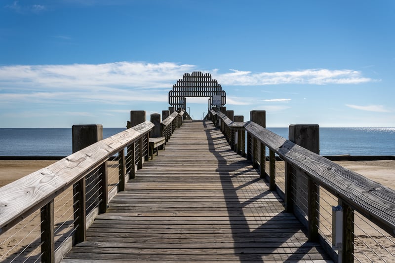 Walkway to the beach