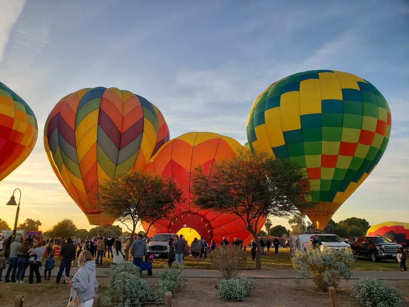 Balloon festival Yuma Arizona