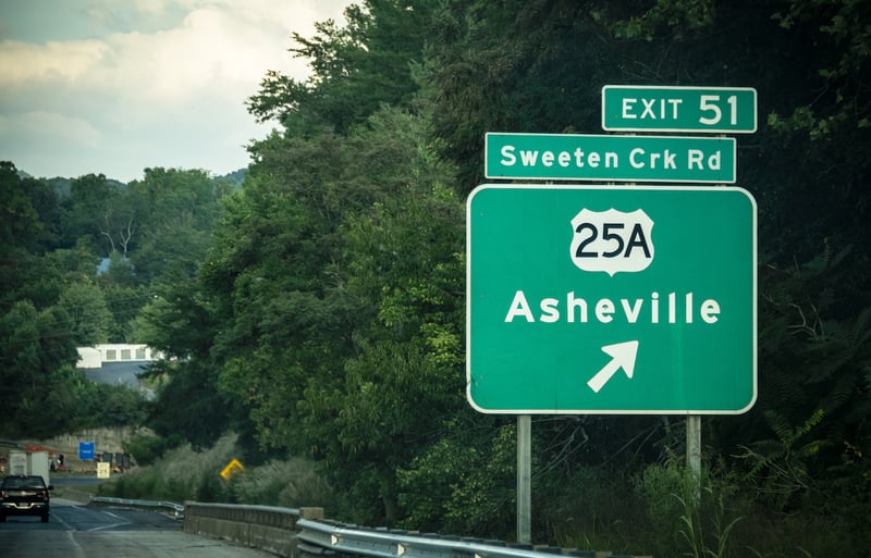 Asheville sign