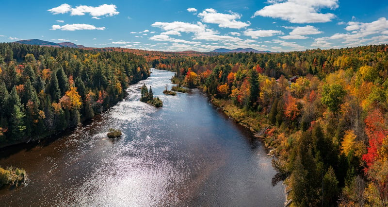 River in New York