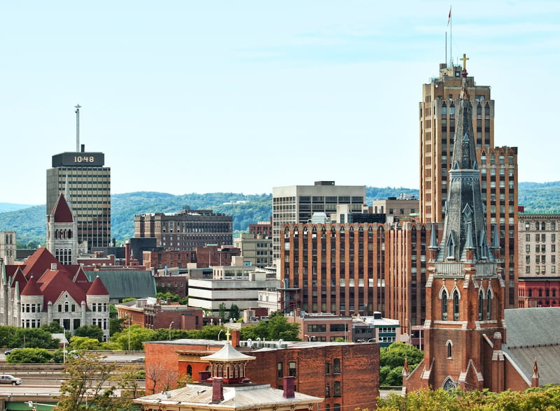 Syracuse skyline