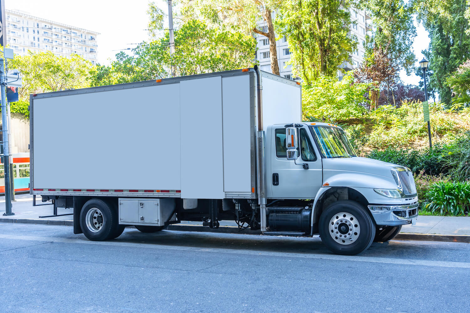 White truck