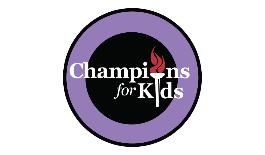 Champions for Kids logo
